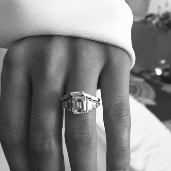 Emerald Cut Engagement Ring Allison Neumann Fine Jewelers