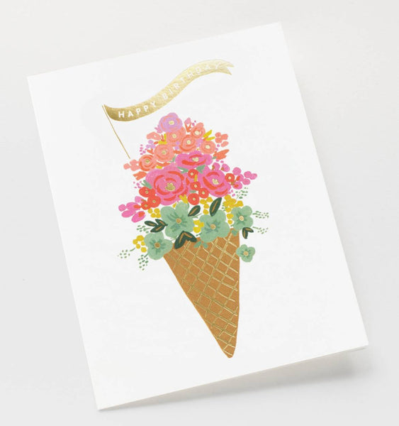 Rifle Paper Ice Cream Birthday Card
