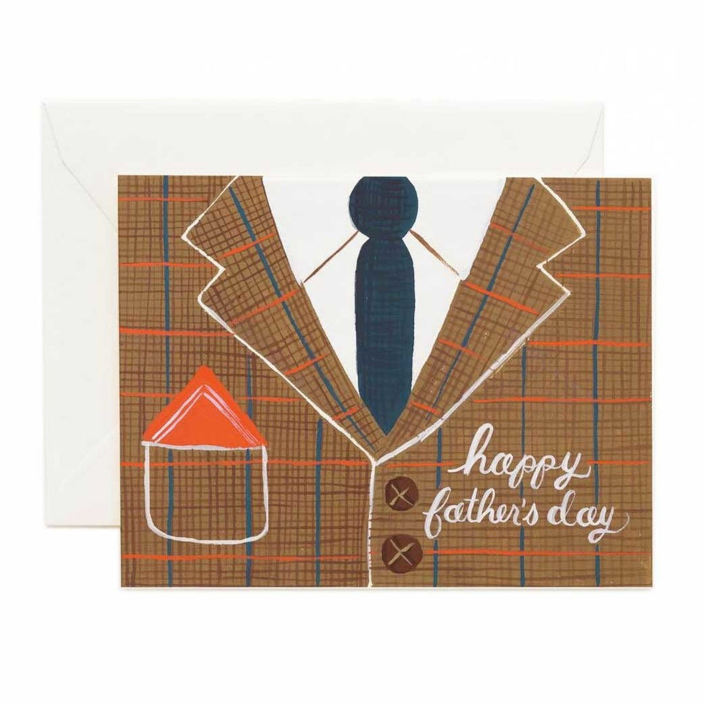 Rifle Paper Co. Happy Father's Day Tweed Card