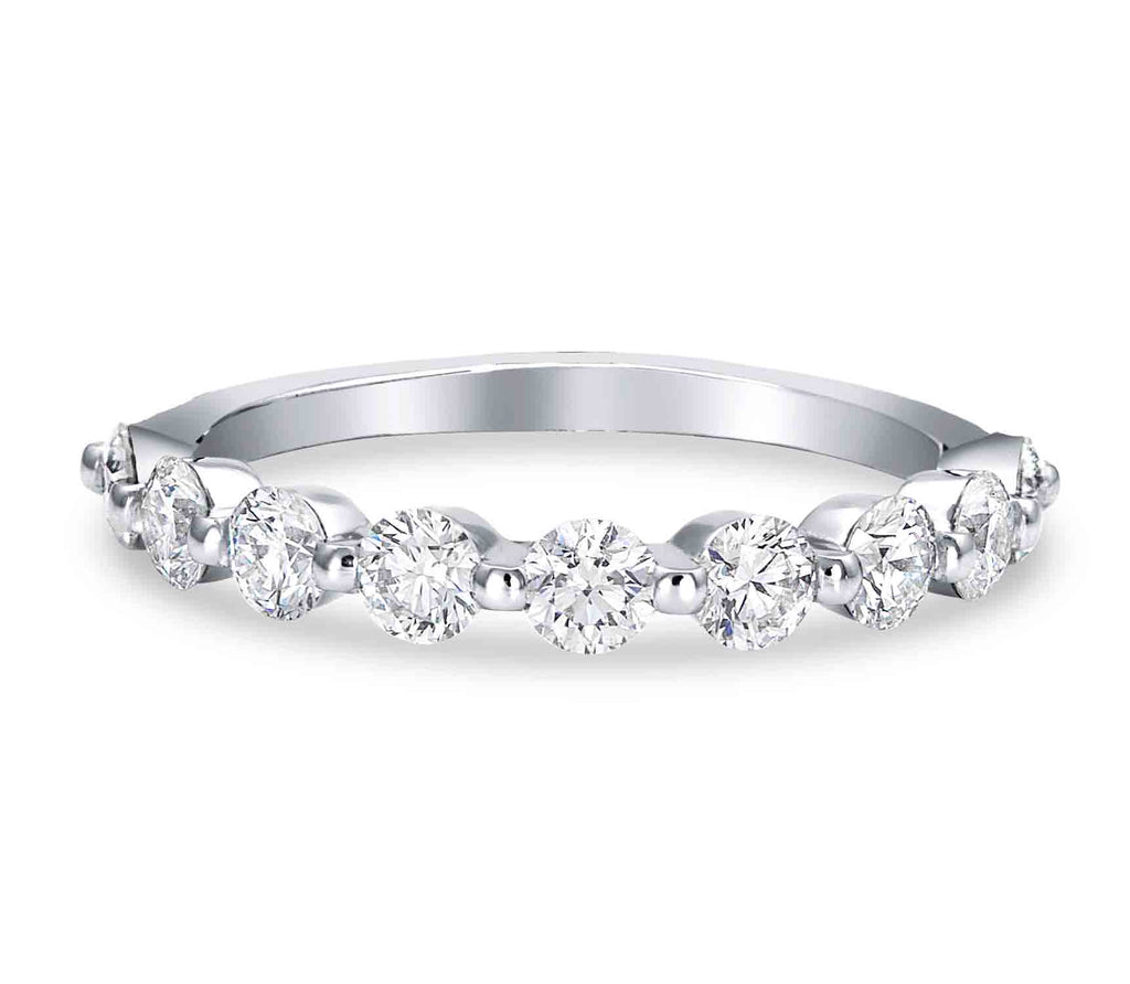 Platinum Diamond Wedding Band