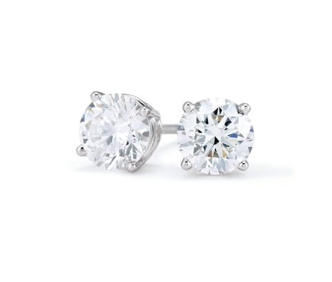 Diamond Stud Earrings at Allison Neumann Fine Jewelers