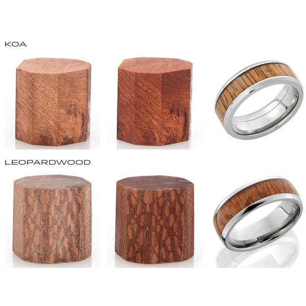 Lashbrook 14K White Gold Koa Wedding Band