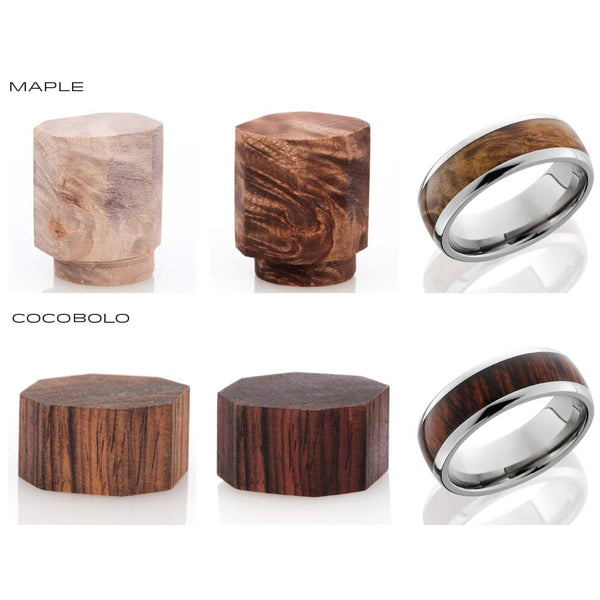 Lashbrook 14K White Gold Koa Wedding Band