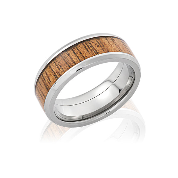 Lashbrook Koa Wood Ring San Diego Jeweler Allison Neumann Fine Jewelers