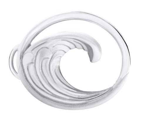 Wave Sterling Silver Convertible Clasp