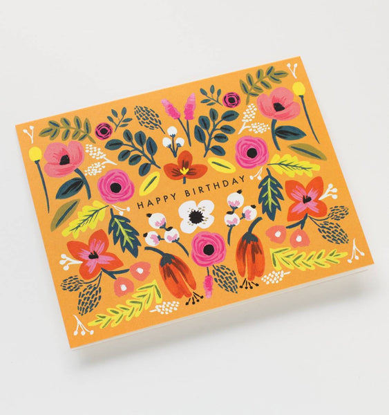 Rifle Paper Folk Birthday Card