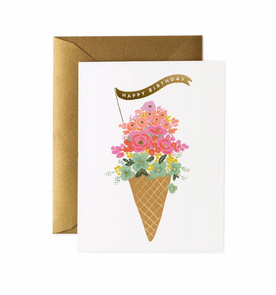 Rifle Paper Ice Cream Birthday Card