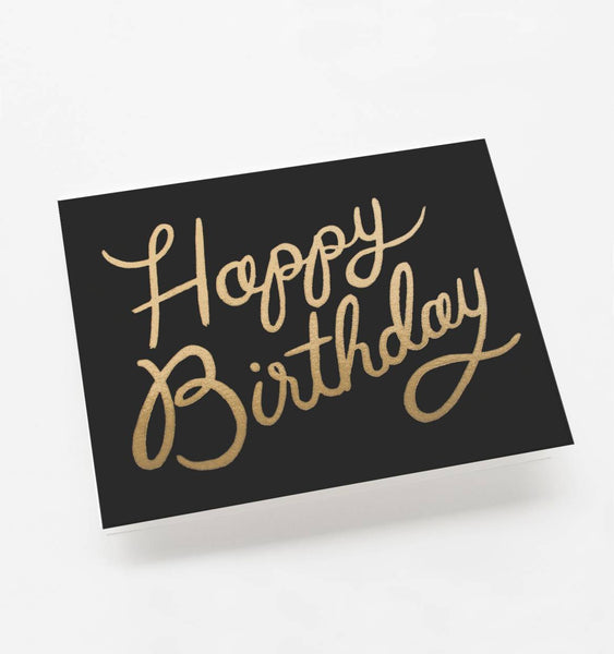 Rifle Paper Shimmering Celebration Birthday Card