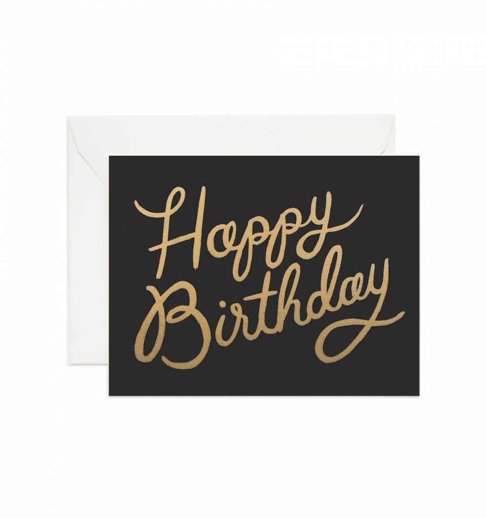 Rifle Paper Shimmering Celebration Birthday Card