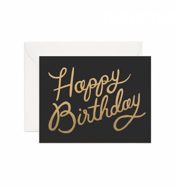 Rifle Paper Shimmering Celebration Birthday Card