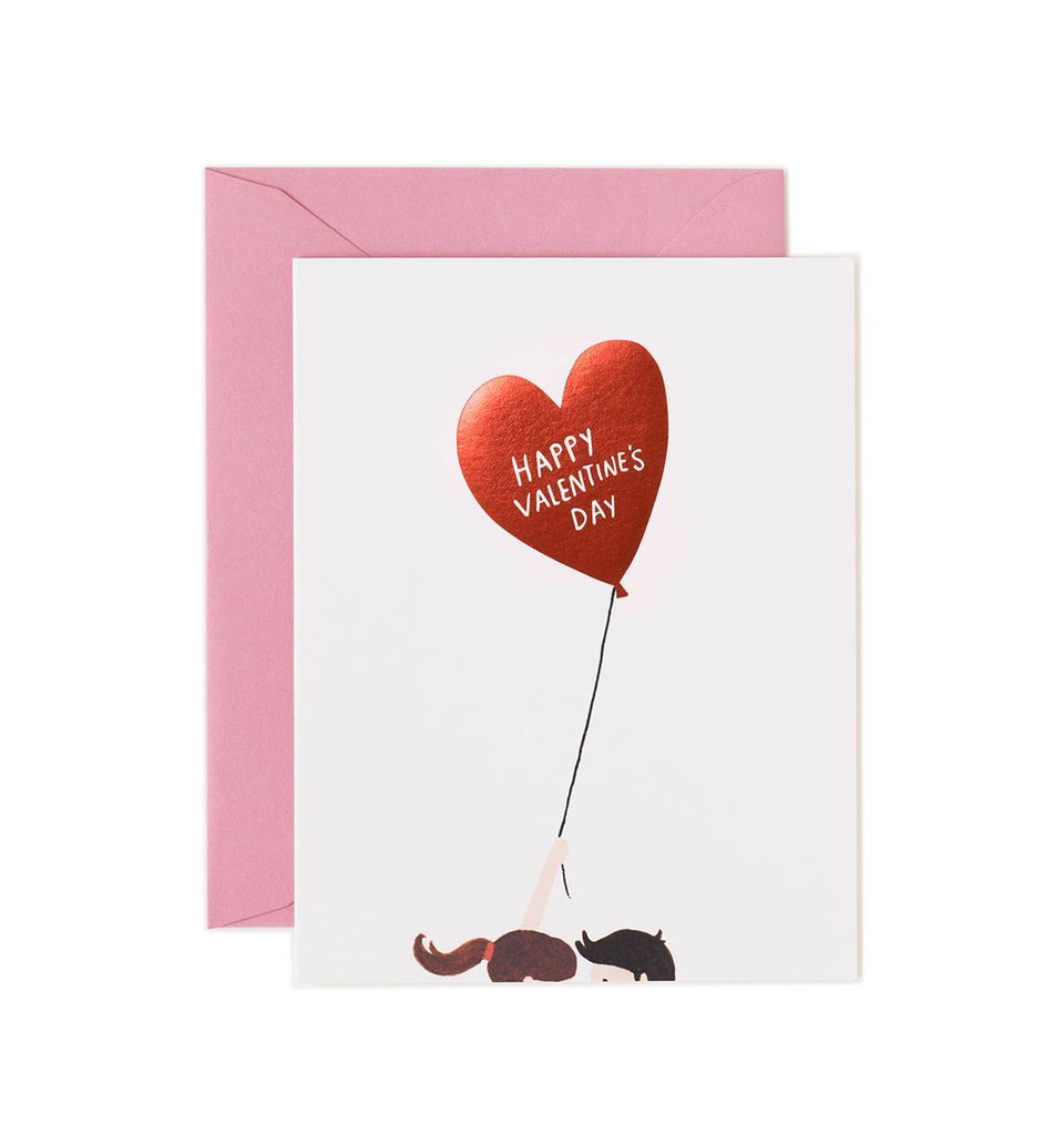 Rifle Paper Happy Valentine's Day Balloon Greeting Card